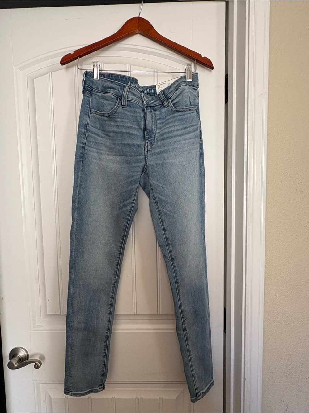 American Eagle Outfitters Light Blue Next Level Stretch Skinny Jeans NWT
